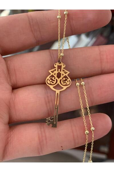 Mardin Gümüş El Fettah Anahtar Gümüş Kolye