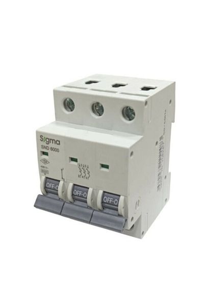Sigma 6ka C25 A 3 Pole Automatic Fuse