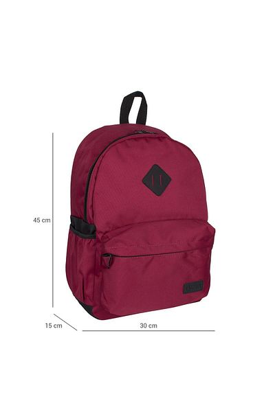 Bagacar 130 Exaption Daily School Rucsac Roșu Claret