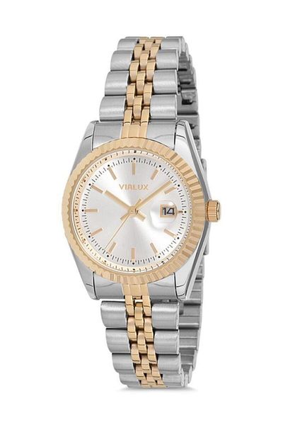 Vialux Women's Gold Lj570t-02sg Wristwatch