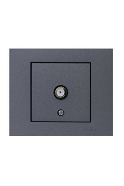 OVİVO Grano Smoked Satellite Socket