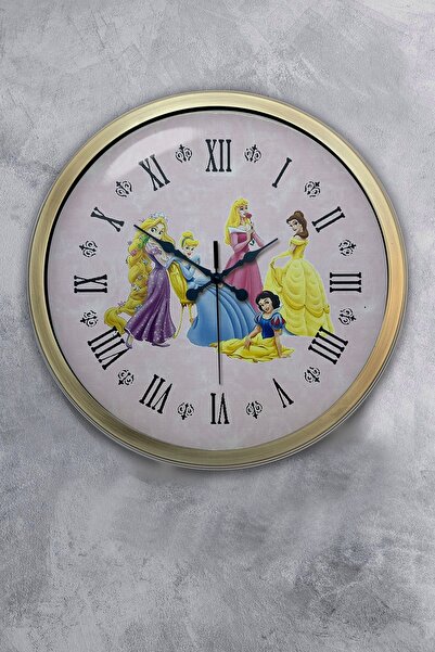 Dream Gift ساعة حائط للأطفال من المعدن العتيق مقاس 40 سم