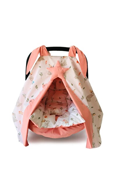 Atölye Eda Exclusive Puset Örtüsü Minderi Çarşafı 3 Parça