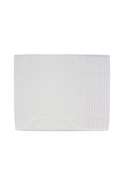 Sevi Bebe Pink Combed Cotton Baby Wipes 10 Pieces Art-90