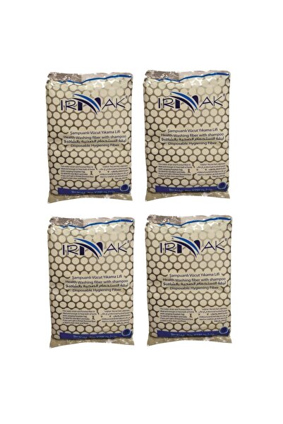 Irmak Şampuanlı Hasta Vücut Yıkama Temizleme Lifi 20li 4 Paket