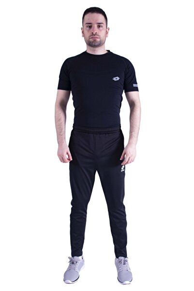 Lotto Erkek Siyah Eşofman Altı Pl r8989