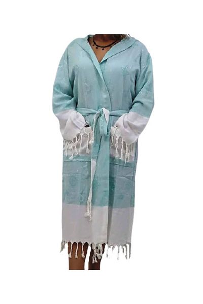 acartekstil Halat de baie din bumbac Jacquard Peshtemal