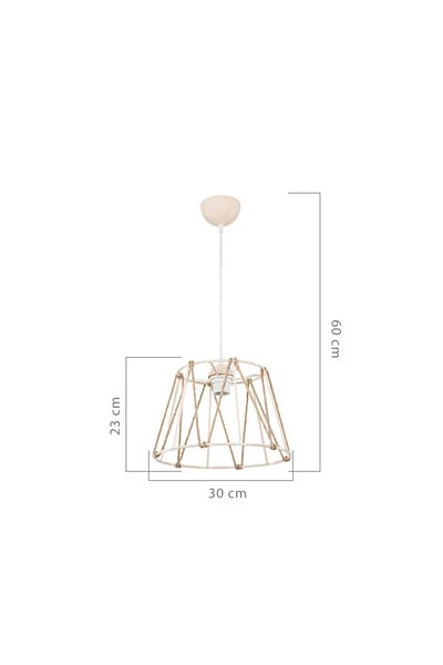 MANO Selva Cream - Rope Pendant Lamp Design