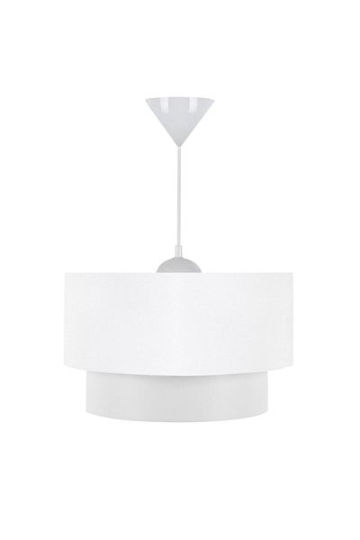 EvLight Pendant Cake Chandelier White