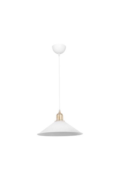 MANO White Jazz Antique Single Pendant Lamp