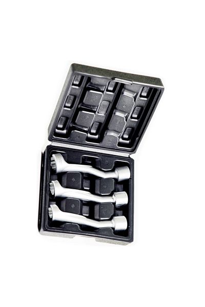 WORLDFORCE TOOLS 3 Piece Diesel Injector Socket Set 1/2" 14-17-19mm