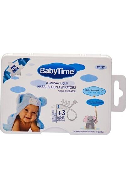 Babytime Baby Time Bt217 Yumuşak Uçlu Nazal Burun Aspiratör