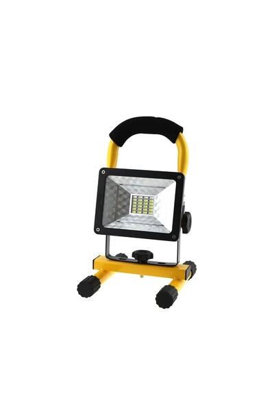 Sezy Profosyonel 30 Watt Projektör Şarjlı Projektör Avcı El Feneri