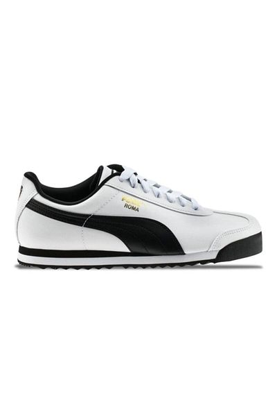 Puma Roma Basic White 353572-04 Ανδρικά casual αθλητικά παπούτσια