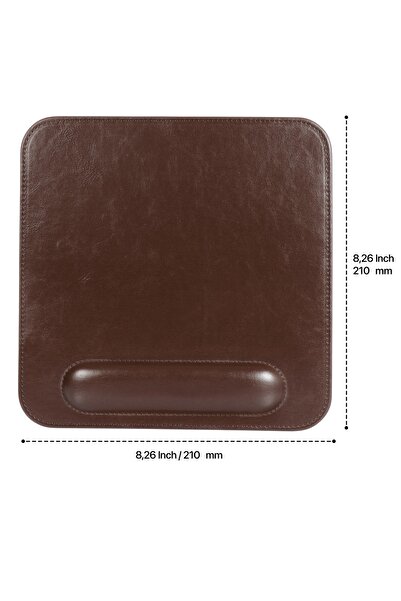 OttoAngelino Londo Leather Mousepad - With Wrist Support - With Relaxing Sponge