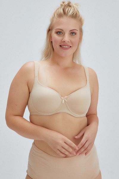 Dagi Bra - Beige - Plain