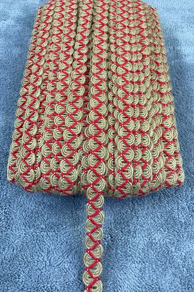 Hobigram Wicker Water Stone Ram Horn Red Striped Decorative Strip – Decorative Strip, Stylish Design – Dekorati