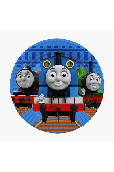 Parti Furyası Thomas And Friends Birthday Concept 8 Person Thomas And Friends Birthday Set Economic