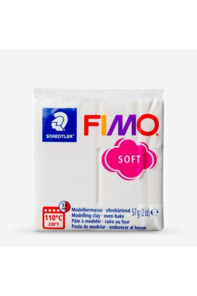Steadtler Fimo Soft Polimer Kil 57gr 0 White