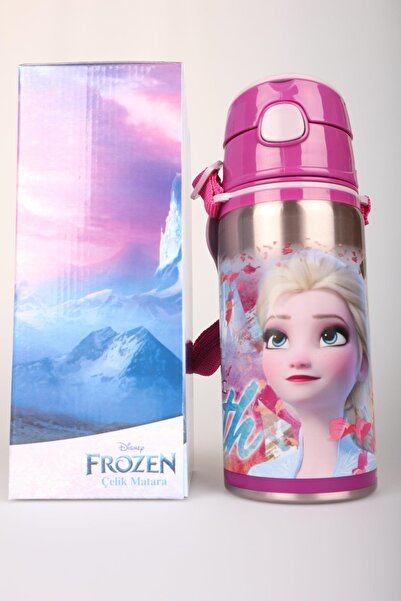 Disney Frozen قارورة فريزند سالتو هيدن تروث الأصلية المرخصة من الفولاذ سعة 50...