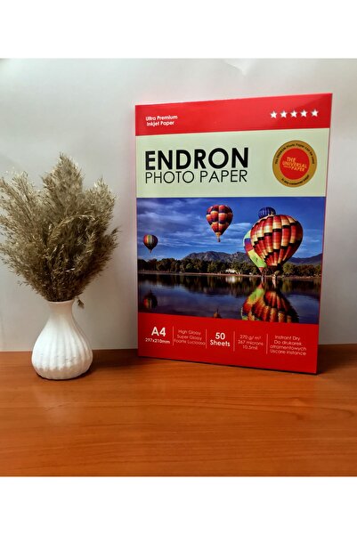 güneş fotoğrafçılık Endron A4 20x30 Parlak Fotoğraf Kağıdı