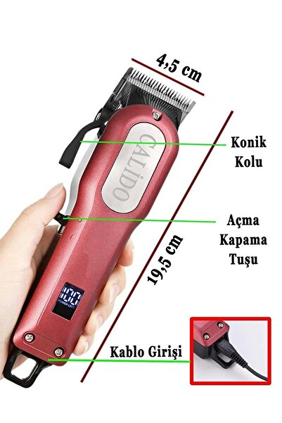 Insua Traş Makinesi Insua Hk-700 Saç Sakal Kesme Makinesi