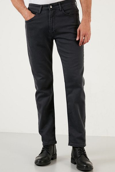 TANİŞ GİYİM Men's High Waist Regular Fit Cotton Jeans