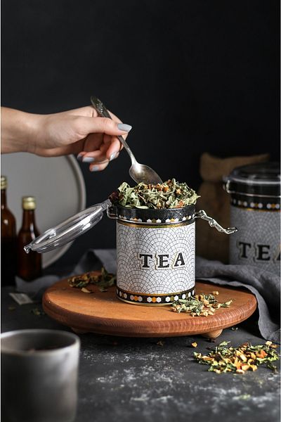 EVLE Er082-5d Mosaic Tea Patterned Spice Shaker 0.6 Lt