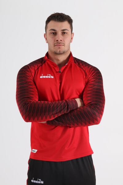 Diadora Rhythm Training Tracksuit Set Red