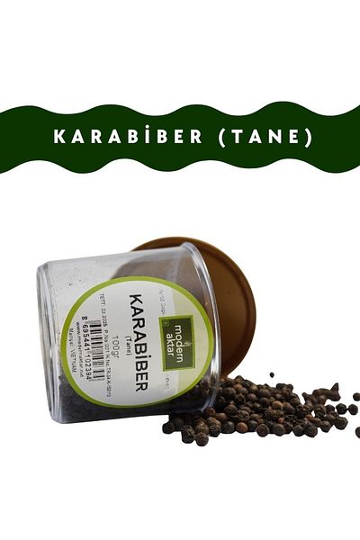 modern aktar Black Pepper Grain 100 Gr