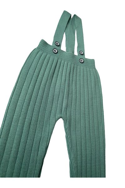 gogo bici Strap Adjustable Knitwear Leggings Salopet Jumpsuit Baby Kids
