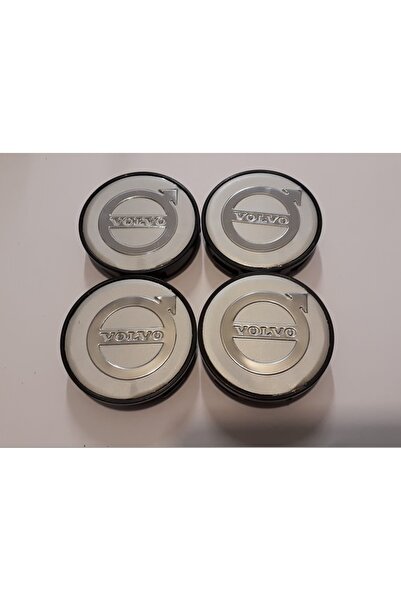 Volvo Jant Göbeği 65/62 62mm Yuva 4'lü Set Silver Uyumlu
