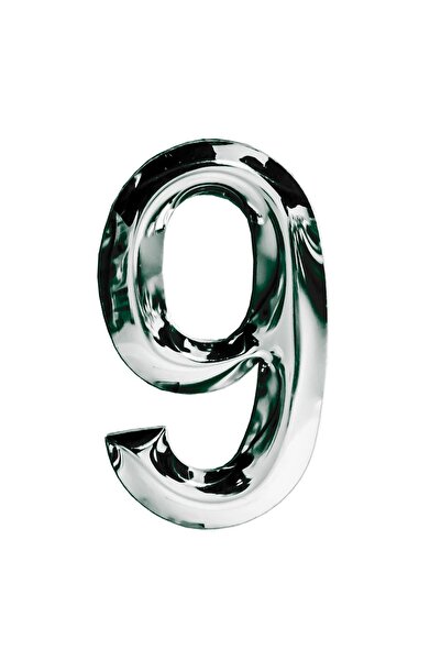 ALETÇANTAM Mailbox Adhesive Numeral Metal Door Number No:9