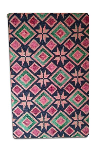 Algelsineve Makine Dokuması Baklava Desenli Kilim, Karışık