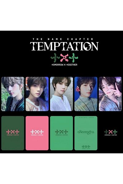 Kpop Dünyasi Txt Beomgyu ''Temptation'' Album Card Set