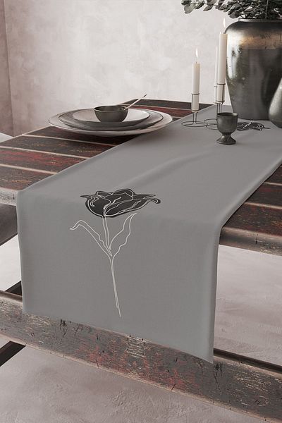 Skhome Premium Custom Design Decorative Digital Printed Runner