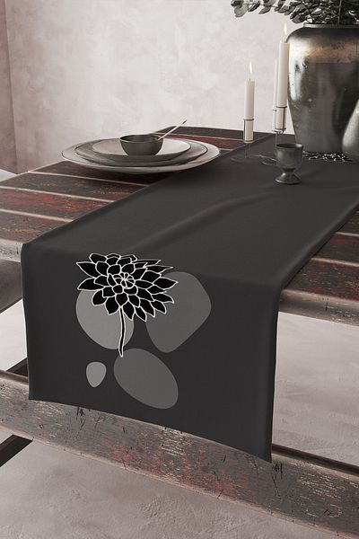 Skhome Premium Custom Design Decorative Digital Printed Runner