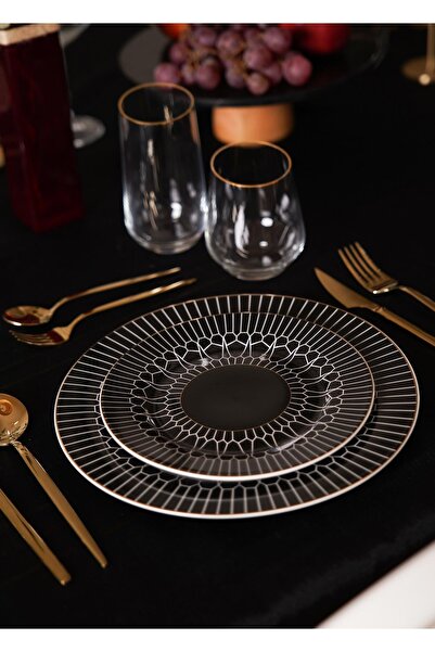 BRUSH The Mia Wille Servis Tabağı 6’lı 27 Cm