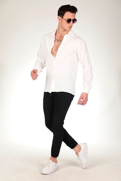 Elzem Cămașă Aerobin Linen Super Oversize
