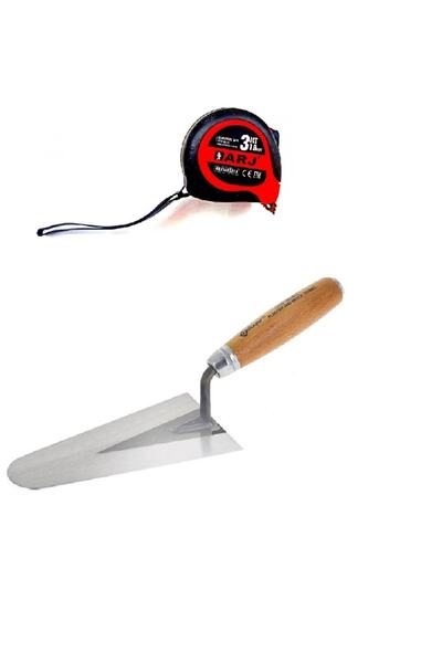Depolife Inşaatcı Harç Malası Sıvacı Malası 22cm 3 Metre 2li Set