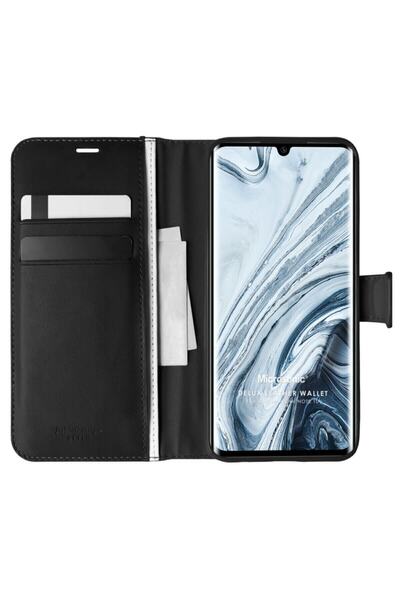 piblue Xiaomi Mi Note 10 Case with Stand Cover Protected Black