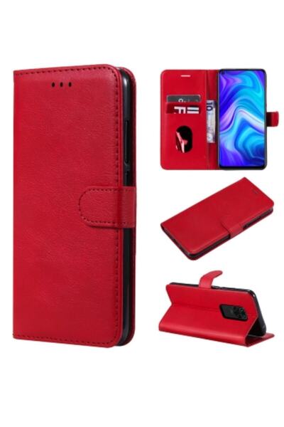 piblue Xiaomi Redmi Note 9s / 9 Pro Kılıf Elite Kapaklı Cüzdanlı