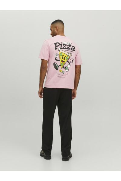 Jack & Jones Sirt Baskili Tisört- Taco