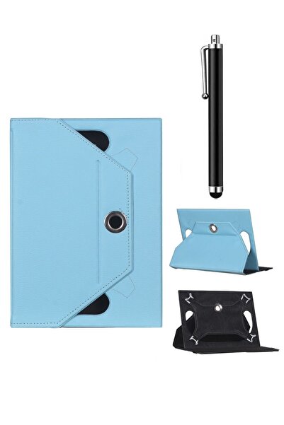 piblue Vorcom S12 Üniversal 360 Standlı Kılıf + Tablet Kalemi