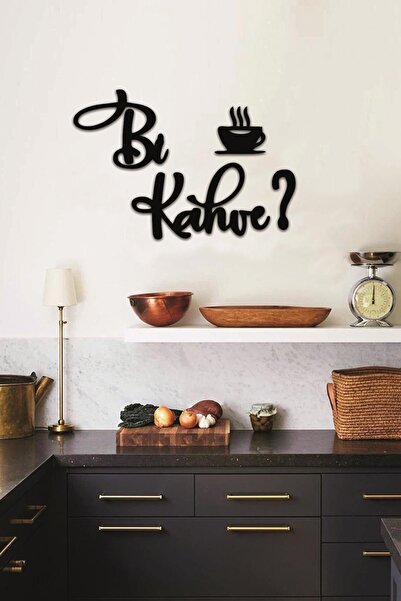 Abaküs Bi Kahve 3 Mm Mdf Duvar Süsü Dekoratif Yazı Ahşap Süs Ahşap Tablo Lazer Kesım