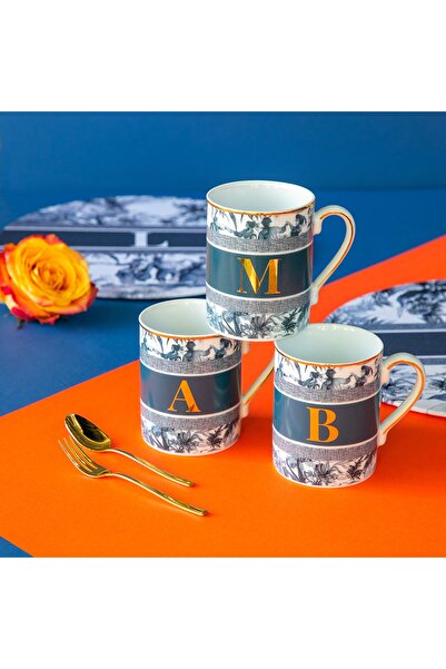 Baci Milano Alphabet A Harfli Kupa