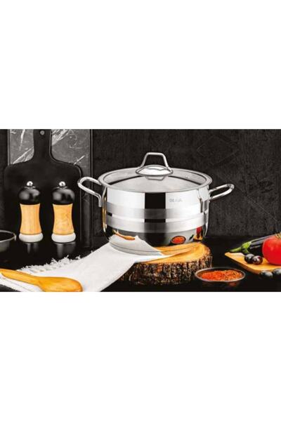 ÖZLİFE Ekin 34x23 Çelik Tekli Tencere Sade 20 Litre - 4010