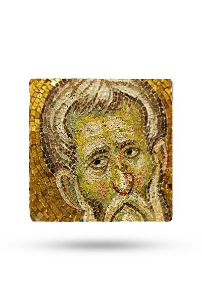 Begoloni Stone Decor Natural Stone Trivet 15x15cm Mosaic Printed