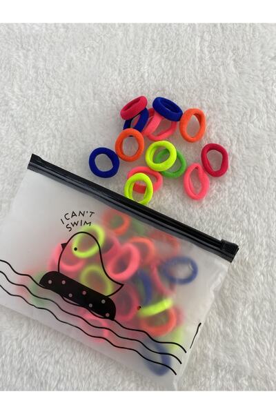 BUTAŞ EŞARP KOZMETİK BUJİTERİ Culori neon amestecate 50 bucăți agrafe din cau...