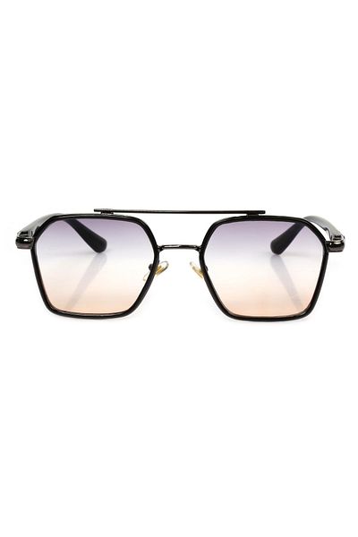 TomyHelf Black Frame Gradient Glass Women's Sunglasses 0039c3c